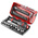 Facom 38-Piece Imperial 1/4 in Standard Socket/Bit Set with Ratchet, 6 point; Hex Bit; Phillips Bit; Pozidriv Bit;