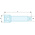 Facom S.210 1/2 in Non-Sparking Square Extension, 125 mm Overall