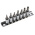 RS PRO 7-Piece 1/4 in Bit Socket Set , Tamperproof Torx Bit