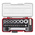 Teng Tools 20-Piece Metric 1/4 in Standard Socket/Bit Set with Ratchet