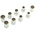 Facom 9-Piece Metric 1/2 in Standard Socket Set , 12 point