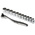 RS PRO 12-Piece Metric 3/8 in Standard Socket Set with Ratchet, 12 point