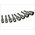 Wera 8-Piece Imperial, Metric 1/4 in Bit Socket Set , Hex Bit