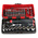 Facom 38-Piece Metric 1/4 in Standard Socket/Bit Set with Ratchet, 6 point; Hex Bit; Phillips Bit; Pozidriv Bit;