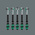 Wera 26-Piece Metric 1/4 in Standard Socket/Bit Set with Ratchet, 6 point; Hex Bit; Phillips Bit; Pozidriv Bit; Slotted