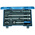 Gedore 17-Piece Metric 3/8 in Standard Socket Set with Ratchet, 12 point