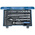 Gedore 22-Piece Metric 3/8 in Standard Socket Set with Ratchet, 12 point