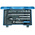 Gedore 22-Piece Metric 3/8 in Standard Socket Set with Ratchet, 12 point