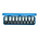 Gedore 9-Piece Metric 1/2 in Bit Socket Set , Hex Bit