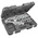 Facom 17-Piece Metric 3/4 in Standard Socket Set with Ratchet, 6 point
