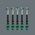 Wera 43-Piece Metric 1/2 in; 1/4 in Standard Socket/Bit Set with Ratchet, 6 point; Hex Bit; Phillips Bit; Pozidriv Bit;