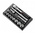 Facom 23-Piece Metric 1/2 in Standard Socket Set with Ratchet, 6 point