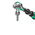 Wera 42-Piece Metric 1/4 in Standard Socket/Bit Set with Ratchet, 6 point; Hex Bit; Phillips Bit; Pozidriv Bit; Slotted