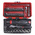 Facom 38-Piece Imperial 1/4 in Standard Socket/Bit Set with Ratchet, 6 point; Hex Bit; Phillips Bit; Pozidriv Bit;