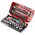 Facom 38-Piece Imperial 1/4 in Standard Socket/Bit Set with Ratchet, 6 point; Hex Bit; Phillips Bit; Pozidriv Bit;