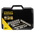 Stanley 26-Piece Metric 1/2 in Standard Socket Set with Ratchet, 6 point