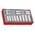 Teng Tools 16-Piece Metric 3/8 in Deep Socket Set , 6 point