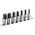 Facom 7-Piece Metric 1/2 in Bit Socket Set , Hex Bit