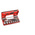 Facom 18-Piece Metric 3/8 in Standard Socket Set with Ratchet, 6 point