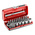 Facom 23-Piece Metric 1/4 in Standard Socket/Bit Set with Ratchet, 6 point; Hex Bit; Phillips Bit; Pozidriv Bit;