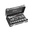 Facom 23-Piece Metric 1/2 in Standard Socket Set with Ratchet, 12 point