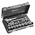 Facom 23-Piece Metric 1/2 in Standard Socket Set with Ratchet, 6 point