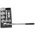 Facom 9-Piece Metric 3/4 in Standard Socket Set with Ratchet, 6 point