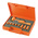 Facom 10-Piece Metric 1/4 in Standard Socket/Bit Set with Ratchet, 6 point; Hex Bit