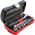 SAM 40-Piece Metric 1/4 in Standard Socket/Bit Set with Ratchet, 6 point; Hex Bit; Phillips Bit; Pozidriv Bit; Slotted