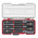 Teng Tools 5-Piece 1/4 in Impact Bit Socket Set with Ratchet