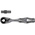 Wera Zyklop 1/4 in Square Ratchet with Ratchet Handle, 87 mm Overall