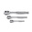 GearWrench 1/2 in, 1/4 in, 3/8 in Socket Spanner Set with Ratchet Handle