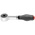 Facom 1/4 in Ratchet with Ratchet Handle, 120 mm Overall