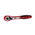Teng Tools 1/4 in Square Ratchet with Ratchet Handle, 26 mm Overall
