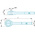 Facom 1/2 in Square Socket Wrench with Ratchet Handle, 245 mm Overall