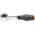 Facom 1/4 in Socket Wrench with Comfortable Grip Handle, 120 mm Overall