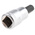 STAHLWILLE 1/2 in Drive Bit Socket, Hex Bit, 10mm, 60 mm Overall Length