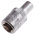 RS PRO 1/4 in Drive 4mm Standard Socket, 6 point