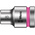 Wera 3/8 in Drive 8mm Standard Socket, 6 point, 29 mm Overall Length