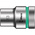 Wera 1/2 in Drive 13mm Standard Socket, 6 point, 37 mm Overall Length