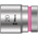 Wera 1/2 in Drive 20mm Standard Socket, 6 point, 37 mm Overall Length