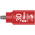 Wera 3/8 in Drive Insulated Bit Socket, Torx Bit, T30, 55 mm, 55 mm Overall Length