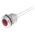 Bulgin Red Indicator, 2V dc, 8mm Mounting Hole Size, Lead Wires Termination
