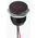 APEM Red Panel Mount Indicator, 12V dc, 16mm Mounting Hole Size, Lead Wires Termination, IP67
