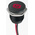 APEM Red Panel Mount Indicator, 12V dc, 16mm Mounting Hole Size, Lead Wires Termination, IP67