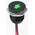APEM Green Panel Mount Indicator, 12V dc, 16mm Mounting Hole Size, Lead Wires Termination, IP67