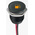 APEM Orange Panel Mount Indicator, 12V dc, 16mm Mounting Hole Size, Lead Wires Termination, IP67