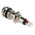 Marl Green Panel Mount Indicator, 12V dc, 8.1mm Mounting Hole Size, Solder Tab Termination, IP67