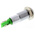 Signal Construct Green Panel Mount Indicator, 12 → 14V, 6mm Mounting Hole Size, Solder Tab Termination, IP67