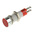 Signal Construct Red Panel Mount Indicator, 12 → 14V, 8mm Mounting Hole Size